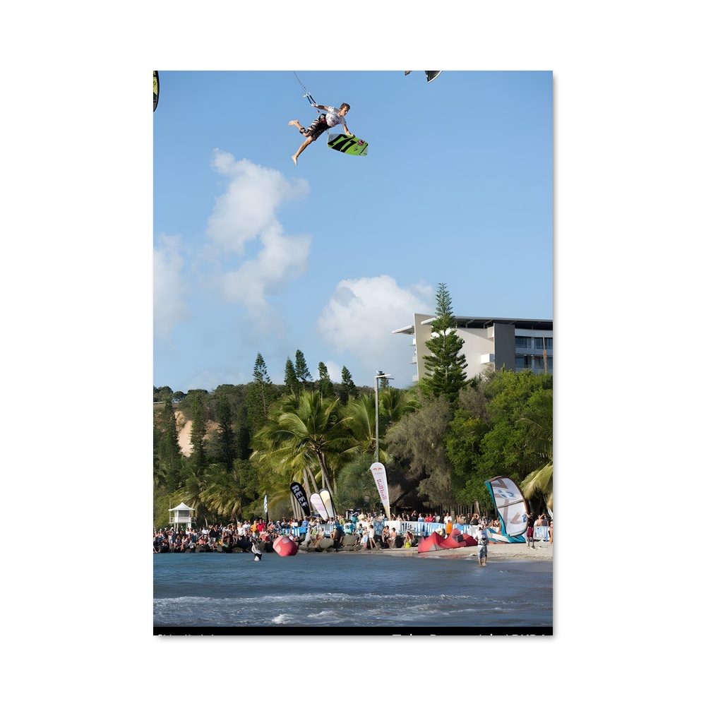 Poster L'Art du Cerf-Volant – affiche Kitesurf